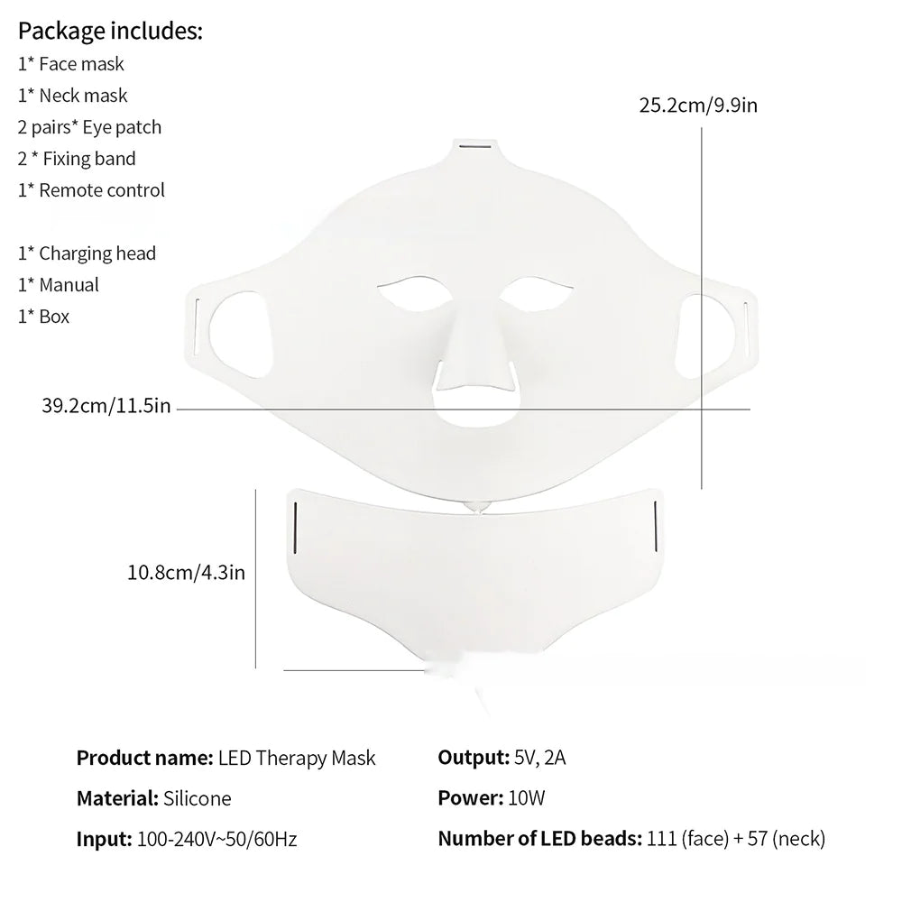 Masque LED Couleurs LumiSkin